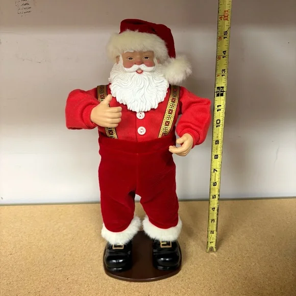 Vintage 1998 Jingle Bell Rock Santa - Picture 7 of 8
